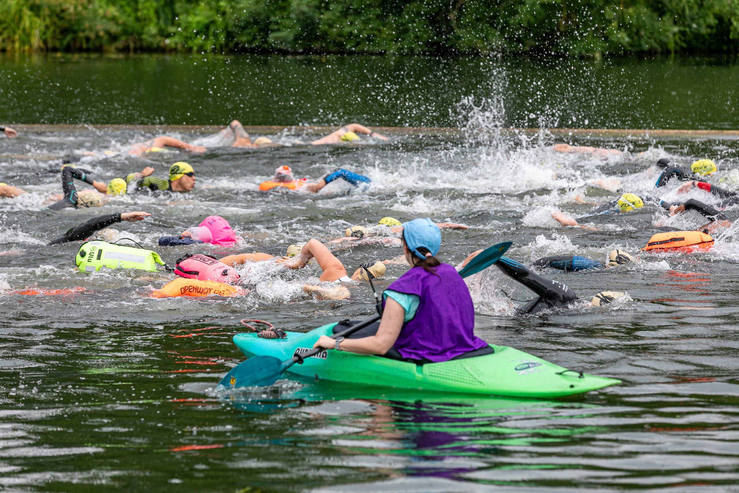 Over 1,000 take to the Thames for the Henley Swim Festival Henley Swim Inspirational Swim